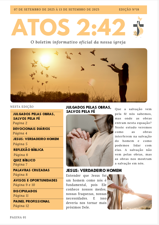 Boletim Atos 2:42 - Edição 18