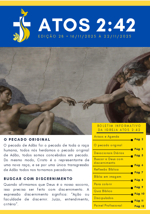 Boletim Atos 2:42 - Edição 28