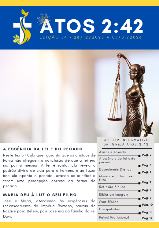 Boletim Atos 2:42 - Edição 34