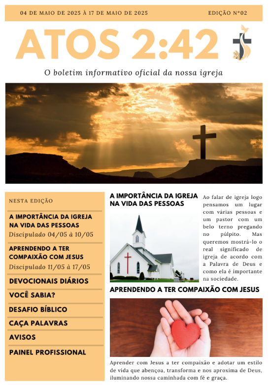 Boletim Atos 2:42 - Edição 02