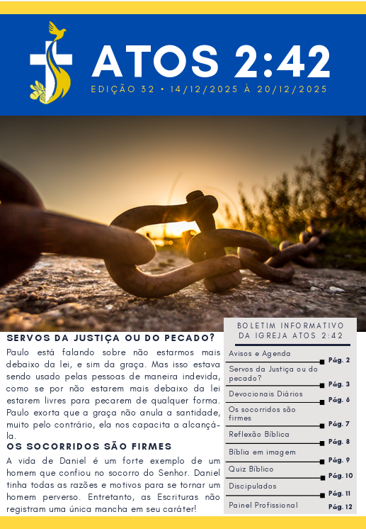 Boletim Atos 2:42- Edição 32