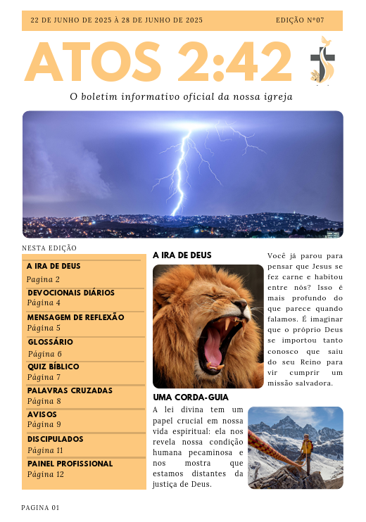Boletim Atos 2:42 - Edição 07