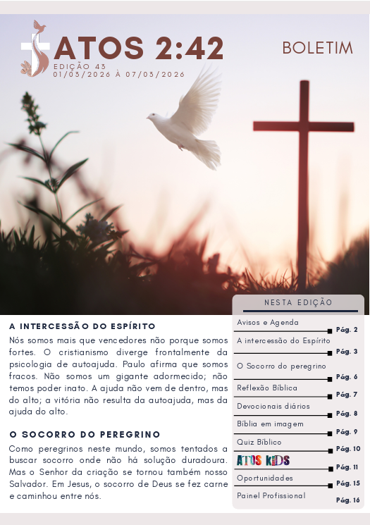 Boletim Atos 2:42 - Edição 43