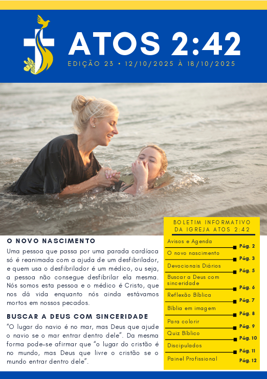 Boletim Atos 2:42 - Edição 23