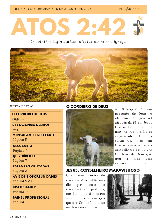 Boletim Atos 2:42 - Edição 14