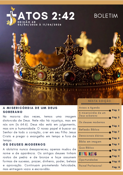 Boletim Atos 2:42 - Edição 48