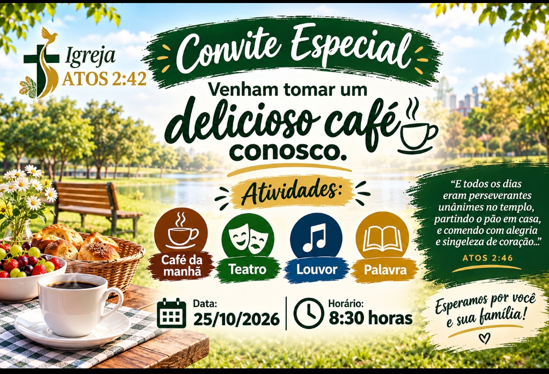 DOMINGO NO PARQUE - 25/10/2026